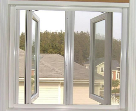 Upvc windows with air vents