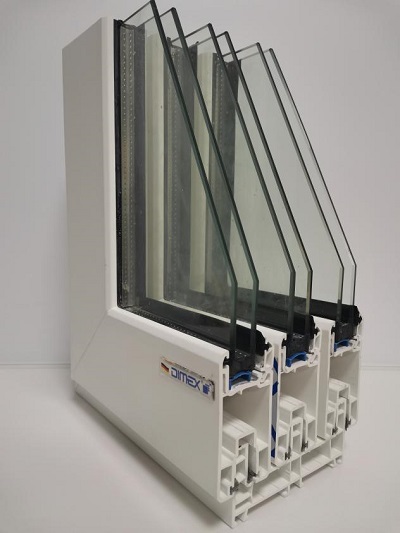 PVC windows and doors' low-E glass performance